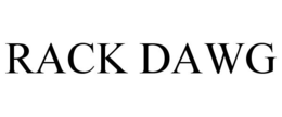 RACK DAWG trademark