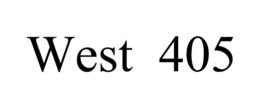 WEST 405 trademark
