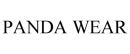 PANDA WEAR trademark