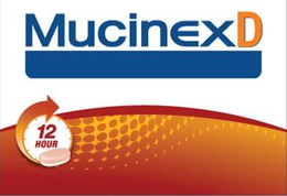 MUCINEX D 12 HOUR trademark