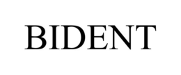 BIDENT trademark