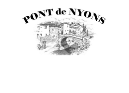 PONT DE NYONS trademark