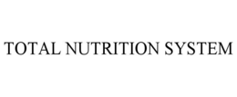 TOTAL NUTRITION SYSTEM trademark