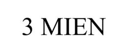 3 MIEN trademark