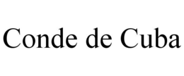 CONDE DE CUBA trademark