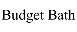 BUDGET BATH trademark
