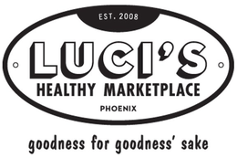LUCI'S HEALTHY MARKETPLACE PHOENIX GOODNESS FOR GOODNESS' SAKE EST.2008 trademark