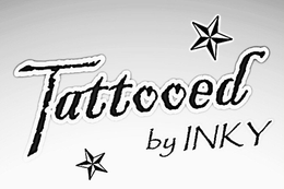 TATTOOED BY INKY trademark