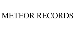 METEOR RECORDS trademark