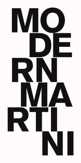 MODERN MARTINI trademark