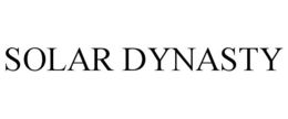 SOLAR DYNASTY trademark