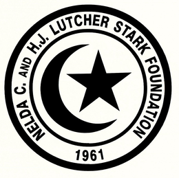 NELDA C. AND H.J. LUTCHER STARK FOUNDATION 1961 trademark