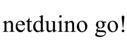 NETDUINO GO! trademark