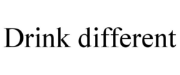 DRINK DIFFERENT trademark