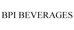BPI BEVERAGES trademark