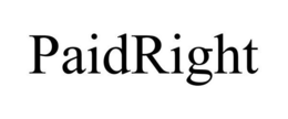 PAIDRIGHT trademark