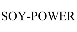 SOY-POWER trademark