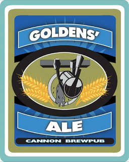 GOLDENS' ALE CANNON BREWPUB trademark