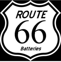 ROUTE 66 BATTERIES trademark