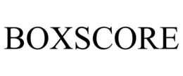 BOXSCORE trademark