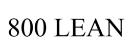 800 LEAN trademark
