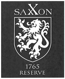 SAXXON 1765 RESERVE trademark