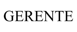 GERENTE trademark