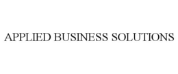 APPLIED BUSINESS SOLUTIONS trademark