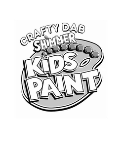 CRAFTY DAB SHIMMER KIDS PAINT trademark