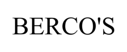 BERCO'S trademark