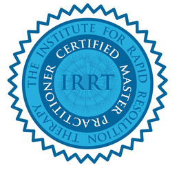 THE INSTITUTE FOR RAPID RESOLUTION THERAPY CERTIFIED MASTER PRACTITIONER IRRT trademark