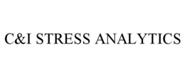 C&I STRESS ANALYTICS trademark