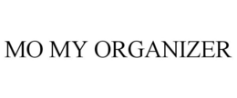 MO MY ORGANIZER trademark