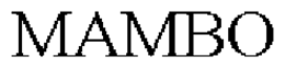MAMBO trademark