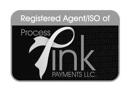 REGISTERED AGENT/ISO OF PROCESS PINK PAYMENTS LLC. trademark