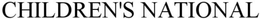 CHILDREN'S NATIONAL trademark