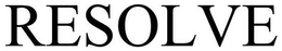 RESOLVE trademark
