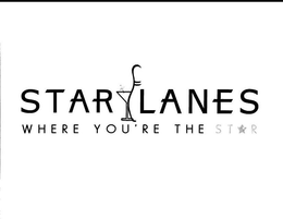 STAR LANES WHERE YOU'RE THE STAR trademark