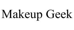 MAKEUP GEEK trademark