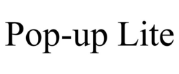 POP-UP LITE trademark
