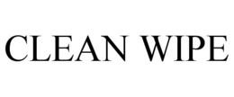 CLEAN WIPE trademark