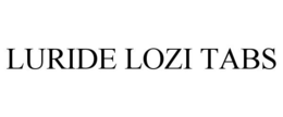 LURIDE LOZI TABS trademark