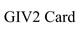 GIV2 CARD trademark