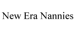NEW ERA NANNIES trademark
