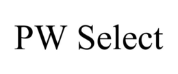 PW SELECT trademark