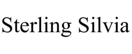 STERLING SILVIA trademark