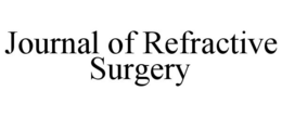 JOURNAL OF REFRACTIVE SURGERY trademark