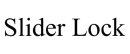 SLIDER LOCK trademark