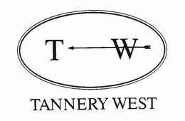 T W TANNERY WEST trademark