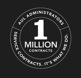 1 MILLION CONTRACTS AUL ADMINISTRATORS SERVICE CONTRACTS. IT'S WHAT WE DO. trademark